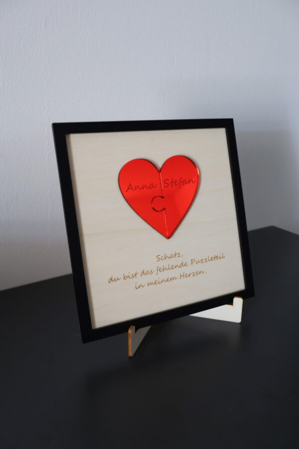 Personalisiertes Herz – Bild 8