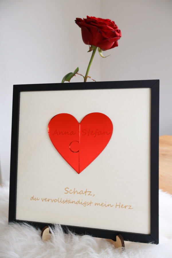 Personalisiertes Herz – Bild 7