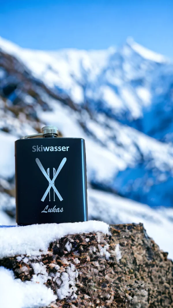 Flachmann "Skigravur" – Bild 3