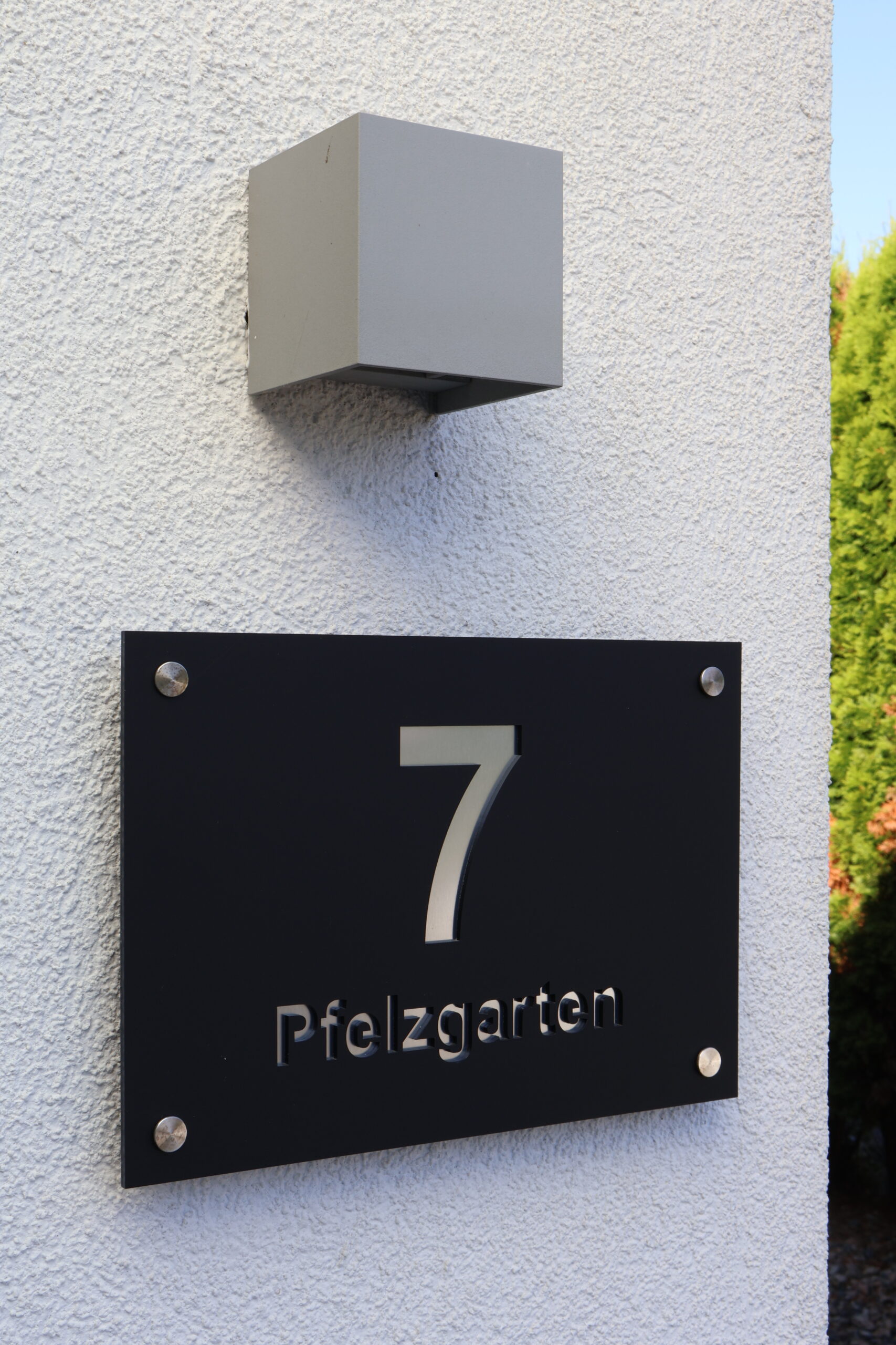 Acryl - Schwarz/Silber